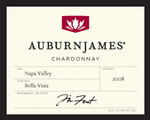 2008 AuburnJames Chardonnay Napa Valley Bella Vista Vineyard